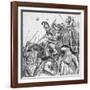 The Brave Three Hundred, C.1940S-Richard Henry Brock-Framed Giclee Print