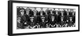 The Brave Titanic Engineers, Including 14 of Whom Were Lost-null-Framed Photographic Print