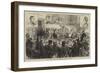 The Bravo Inquest, Sketch in Court, Cross-Examination of Mrs Cox by Mr Lewis-Charles Robinson-Framed Giclee Print