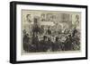 The Bravo Inquest, Sketch in Court, Cross-Examination of Mrs Cox by Mr Lewis-Charles Robinson-Framed Giclee Print