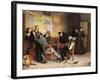 The Brawl, 1900 (painting)-Remy Cogghe-Framed Giclee Print