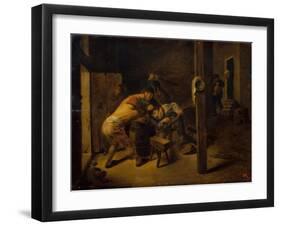 The Brawl-Adriaen Brouwer-Framed Giclee Print