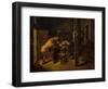 The Brawl-Adriaen Brouwer-Framed Giclee Print