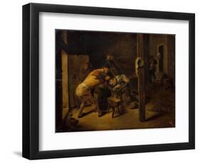 The Brawl-Adriaen Brouwer-Framed Giclee Print