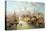 The Brayford Pool and Lincoln Cathedral-John Wilson Carmichael-Stretched Canvas