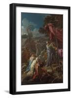 The Brazen Serpent, 1744-Corrado Giaquinto-Framed Giclee Print