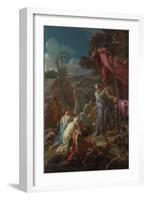 The Brazen Serpent, 1744-Corrado Giaquinto-Framed Giclee Print