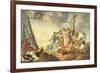 The Brazen Serpent, Right Hand Section-Simon Vouet-Framed Giclee Print