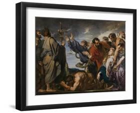 The Brazen Serpent-Sir Anthony Van Dyck-Framed Giclee Print