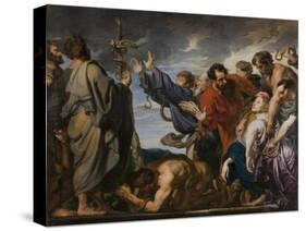 The Brazen Serpent-Sir Anthony Van Dyck-Stretched Canvas