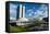 The Brazilian Congress, Brasilia, UNESCO World Heritage Site, Brazil, South America-Michael Runkel-Framed Stretched Canvas