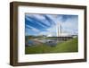 The Brazilian Congress, Brasilia, UNESCO World Heritage Site, Brazil, South America-Michael Runkel-Framed Photographic Print