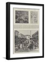 The Brazilian Insurrection, Sketches at Rio De Janeiro-Melton Prior-Framed Giclee Print