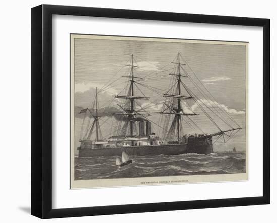 The Brazilian Ironclad Independencia-null-Framed Giclee Print