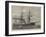 The Brazilian Ironclad Independencia-null-Framed Giclee Print