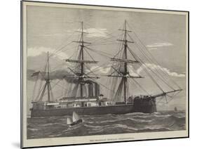 The Brazilian Ironclad Independencia-null-Mounted Giclee Print