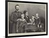 The Brazilian Revolution, the Comte and Comtesse D'Eu and Family-null-Framed Giclee Print