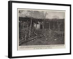 The Breach Made in Mlozi's Stockade-null-Framed Giclee Print