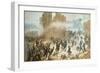 The Breach of Porta Pia in Rome, September 20, 1870-Carlo Ademollo-Framed Giclee Print