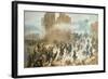 The Breach of Porta Pia in Rome, September 20, 1870-Carlo Ademollo-Framed Giclee Print