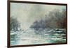 The Break up at Vetheuil, circa 1883-Claude Monet-Framed Giclee Print