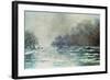 The Break up at Vetheuil, circa 1883-Claude Monet-Framed Giclee Print