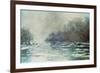 The Break up at Vetheuil, circa 1883-Claude Monet-Framed Giclee Print