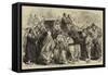 The Break Up of the Conference, the Grand Vizier Returning from the Conference-null-Framed Stretched Canvas