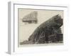 The Break-Up of the Great Lumber Raft at Sea Between Nova Scotia and New York-null-Framed Giclee Print