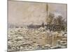 The Break-Up of the Ice, 1880-Claude Monet-Mounted Giclee Print