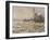 The Break-Up of the Ice, 1880-Claude Monet-Framed Giclee Print