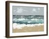 The Breakers II-Jade Reynolds-Framed Art Print