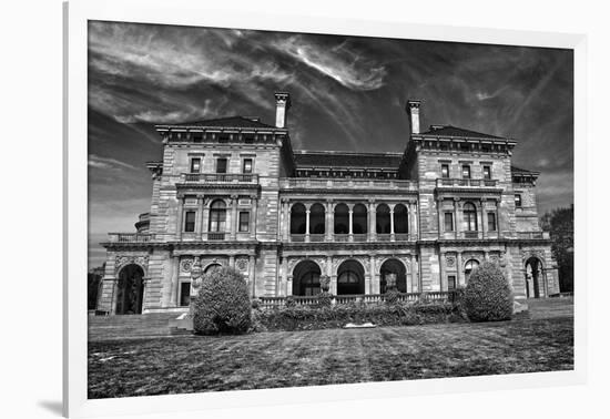 The Breakers Newport Rhode Island B/W-null-Framed Photo