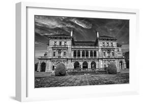 The Breakers Newport Rhode Island B/W-null-Framed Photo