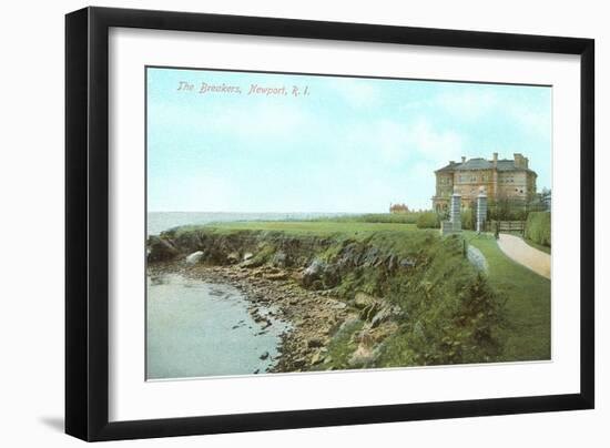 The Breakers, Newport, Rhode Island-null-Framed Art Print