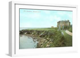 The Breakers, Newport, Rhode Island-null-Framed Art Print