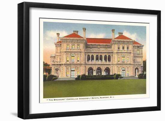 The Breakers, Vanderbilt Residence, Newport, Rhode Island-null-Framed Art Print