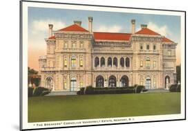 The Breakers, Vanderbilt Residence, Newport, Rhode Island-null-Mounted Art Print