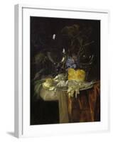 The Breakfast, 1679-Willem van Aelst-Framed Giclee Print