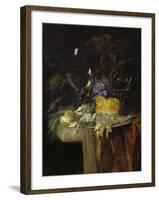 The Breakfast, 1679-Willem van Aelst-Framed Giclee Print