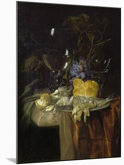 The Breakfast, 1679-Willem van Aelst-Mounted Giclee Print