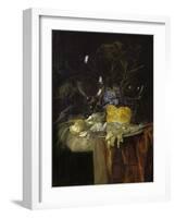 The Breakfast, 1679-Willem van Aelst-Framed Giclee Print