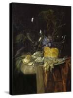 The Breakfast, 1679-Willem van Aelst-Stretched Canvas