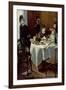 The Breakfast, 1868-Claude Monet-Framed Giclee Print