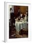 The Breakfast, 1868-Claude Monet-Framed Giclee Print