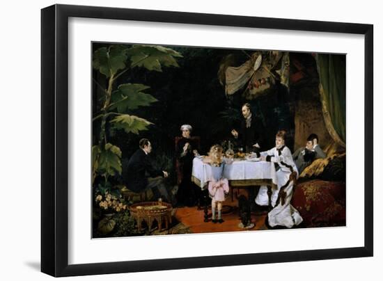 The Breakfast, 1877-Louise Abbema-Framed Giclee Print