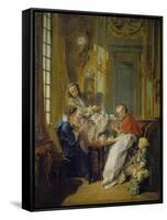 The Breakfast (Le Déjeuner), 1739-François Boucher-Framed Stretched Canvas