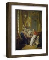 The Breakfast (Le Déjeuner), 1739-François Boucher-Framed Giclee Print