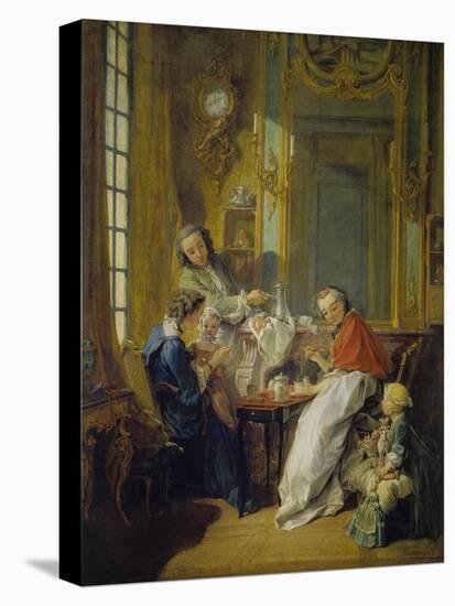 The Breakfast (Le Déjeuner), 1739-François Boucher-Stretched Canvas