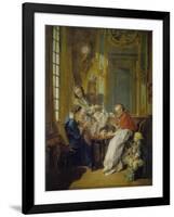 The Breakfast (Le Déjeuner), 1739-François Boucher-Framed Giclee Print